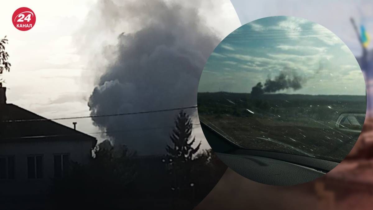 Дрони вдарили по цистернах з паливом у Бєлгородській області Дрони вдарили по цистернах з паливом у Бєлгородській області