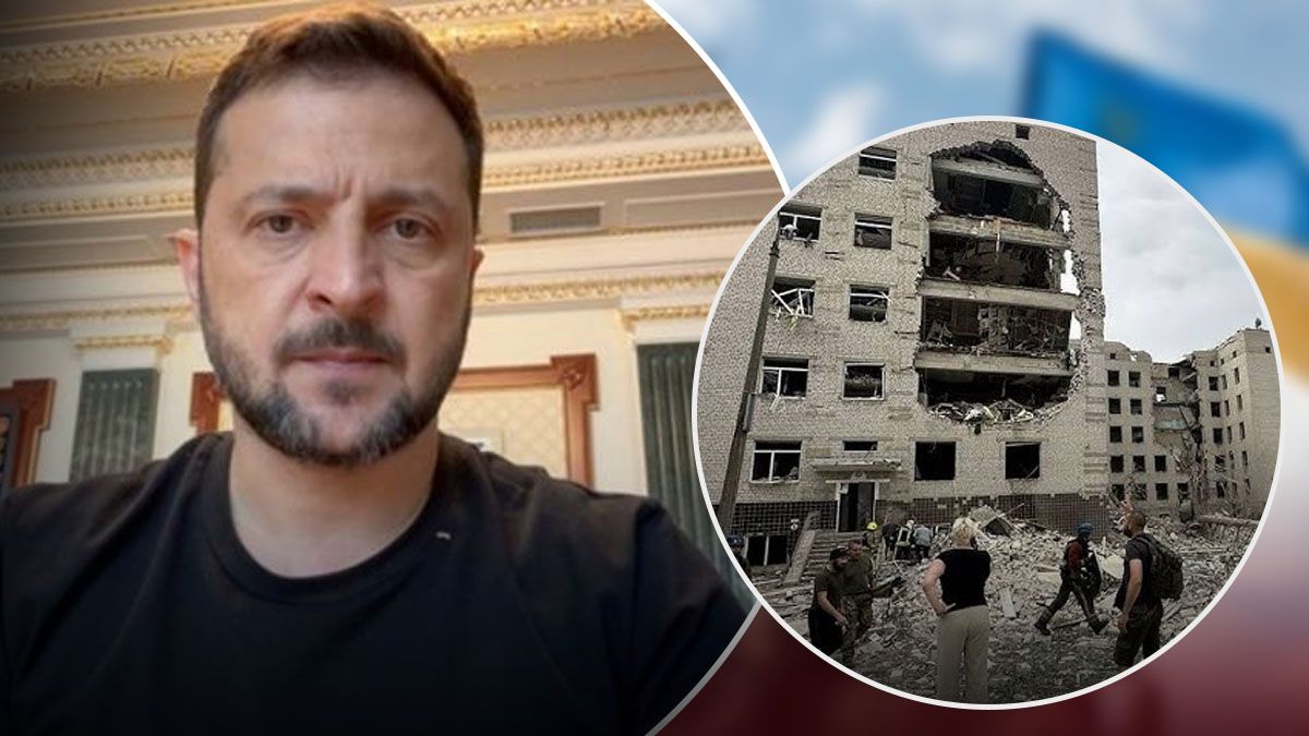 Зеленський про атаку на Полтаву та поранених - 24 Канал Зеленський про атаку на Полтаву та поранених - 24 Канал