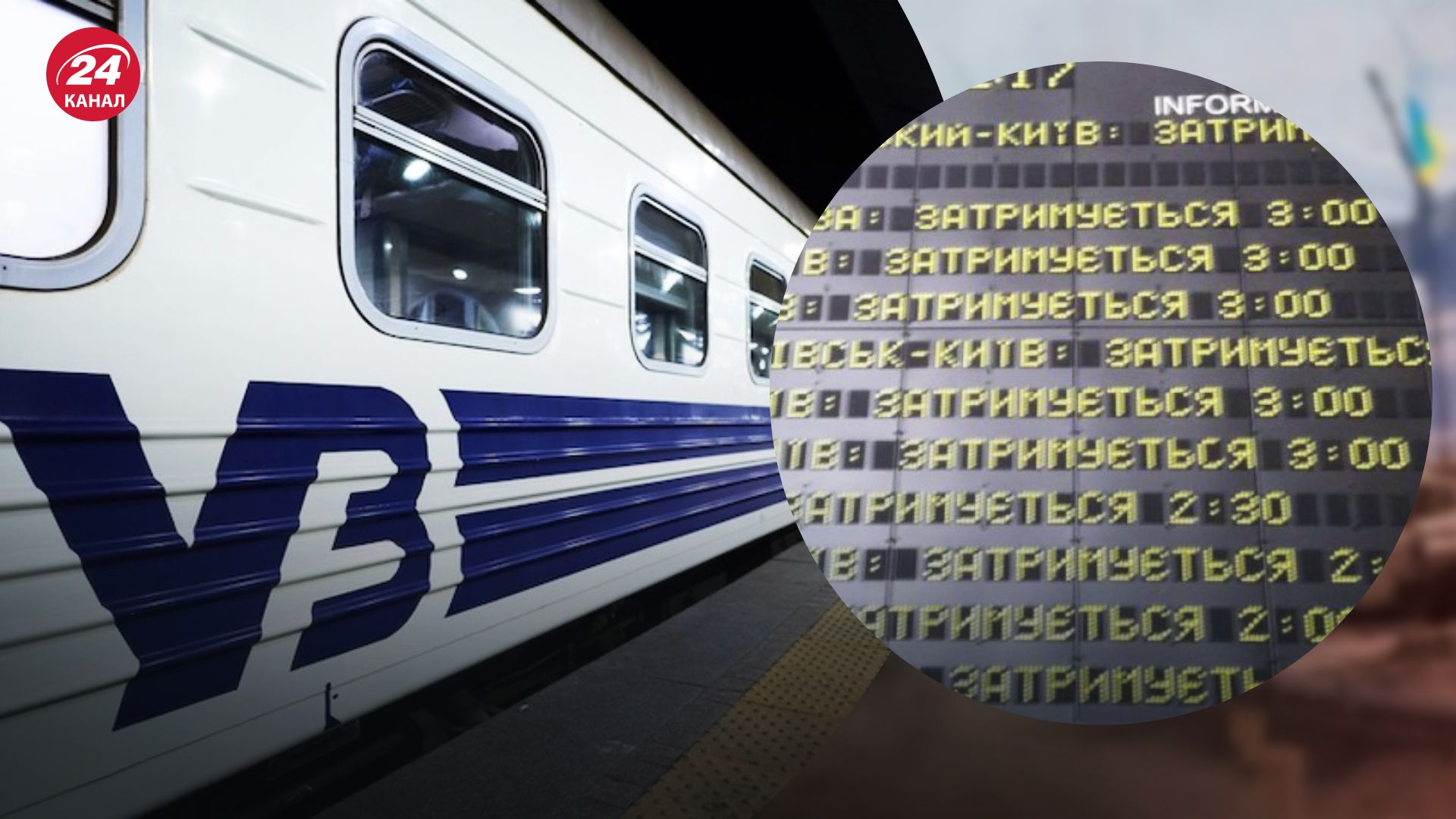 Затримки поїздів в Україні Затримки поїздів в Україні