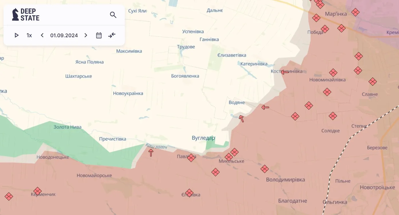 Вугледарський напрямок Вугледарський напрямок