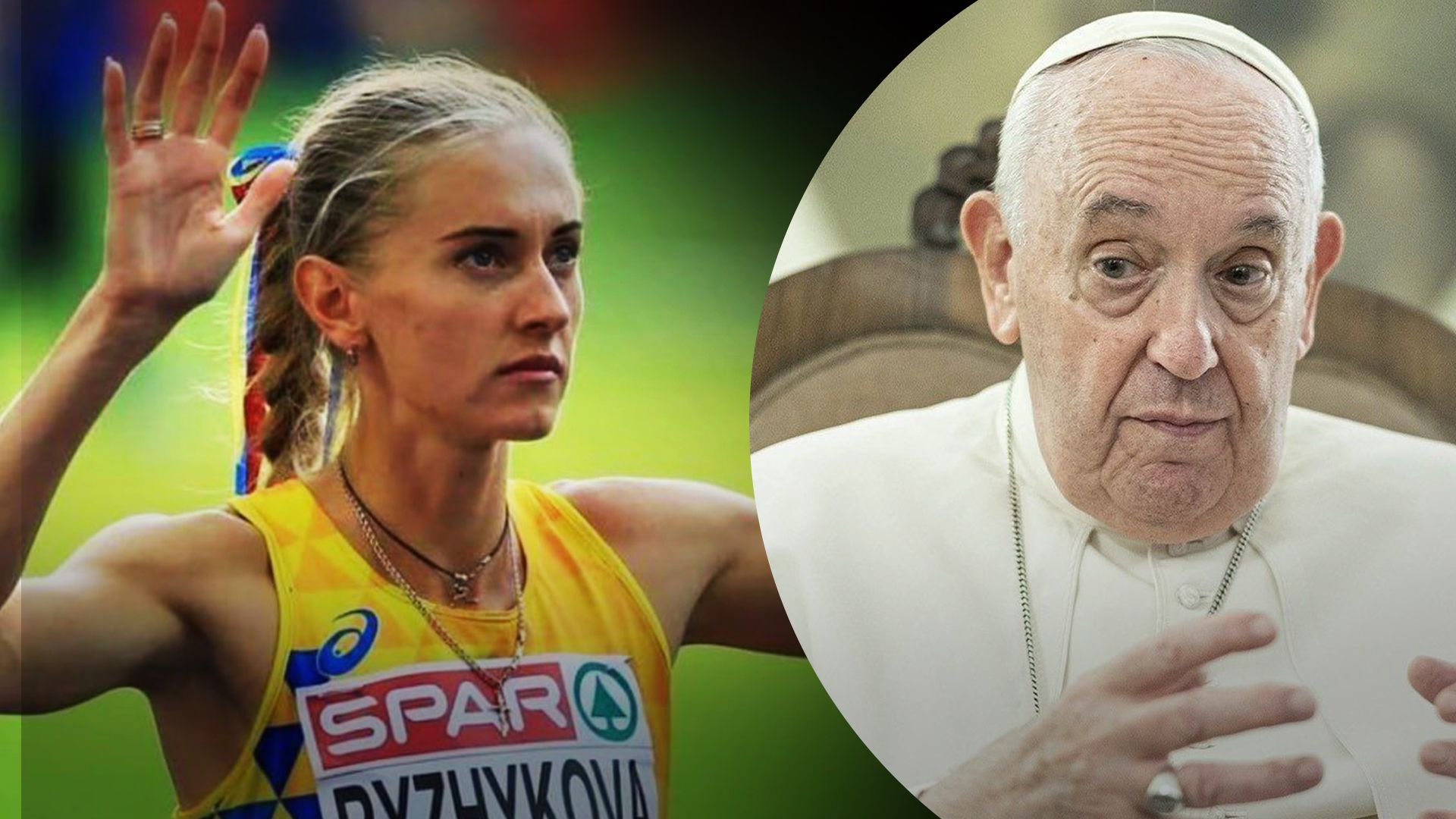 Анна Рижикова зустрілась із Папою Римським Анна Рижикова зустрілась із Папою Римським