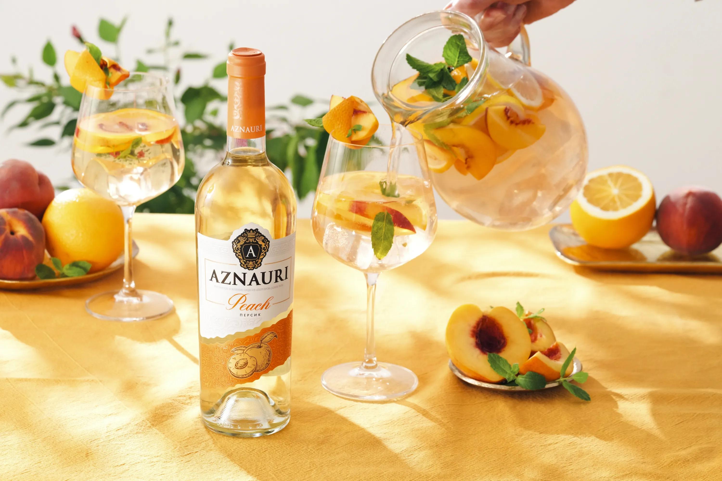 Вино AZNAURI Peach біле Вино AZNAURI Peach біле