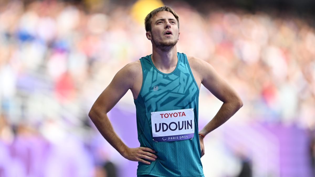 Андрєй Вдовін на Паралімпіаді-2024 Андрєй Вдовін на Паралімпіаді-2024