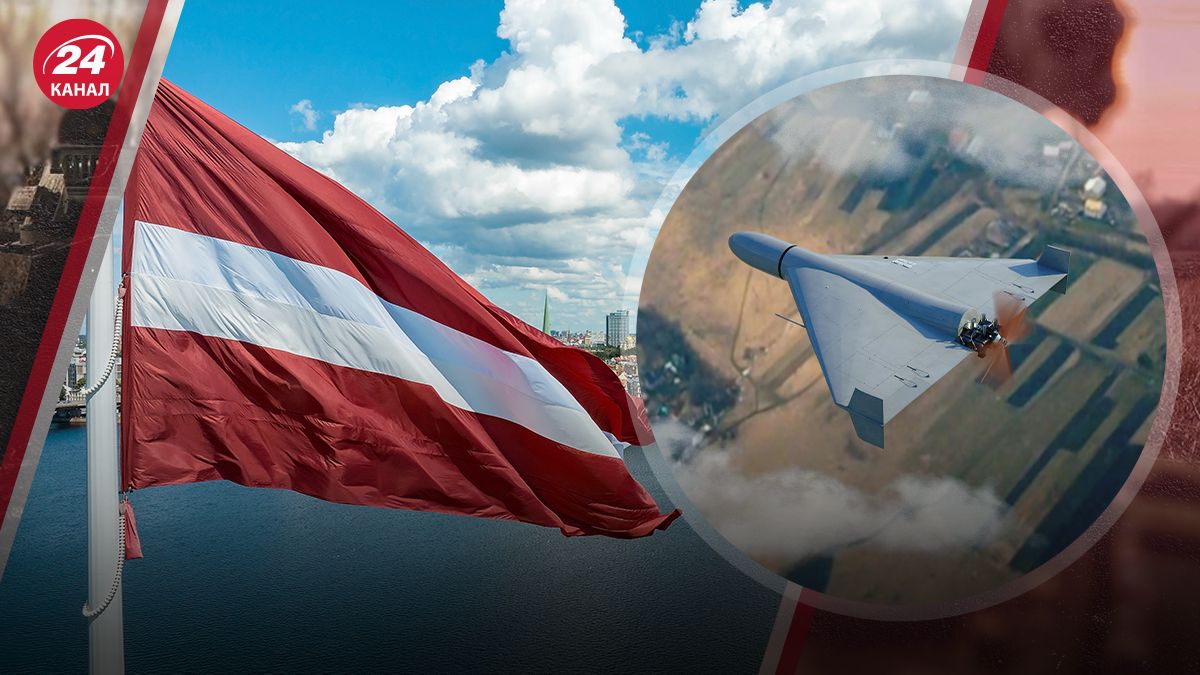 В Латвии разбился российский "Шахед" В Латвии разбился российский "Шахед"