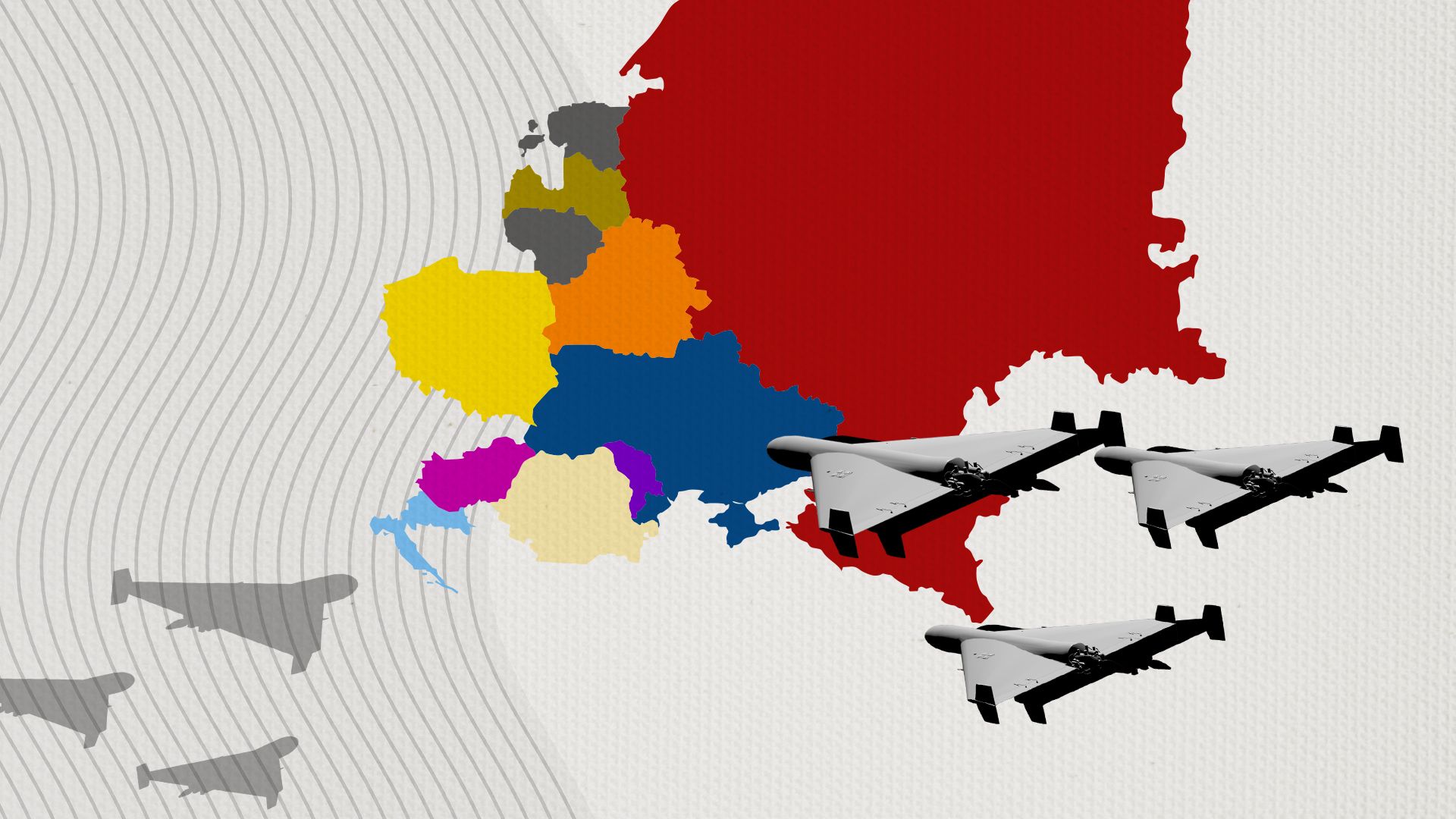 Чому Росія запускає дрони по країнах НАТО у Європі