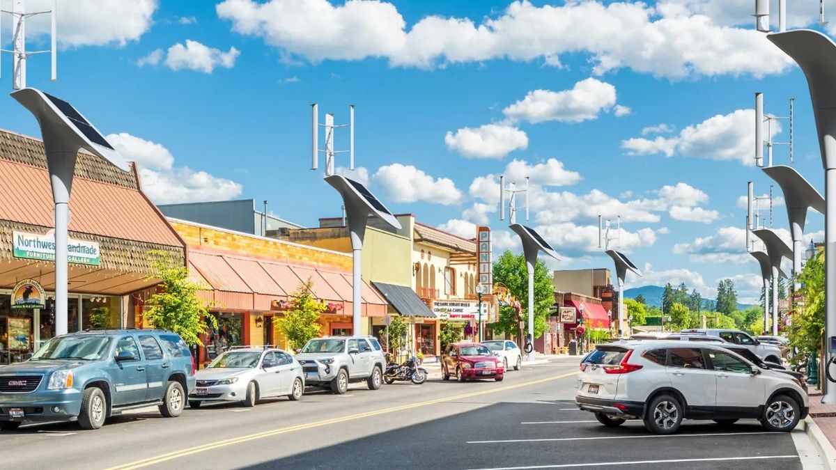 Экологические зарядные устройства для электромобилей установили в уличных фонарях Экологические зарядные устройства для электромобилей установили в уличных фонарях