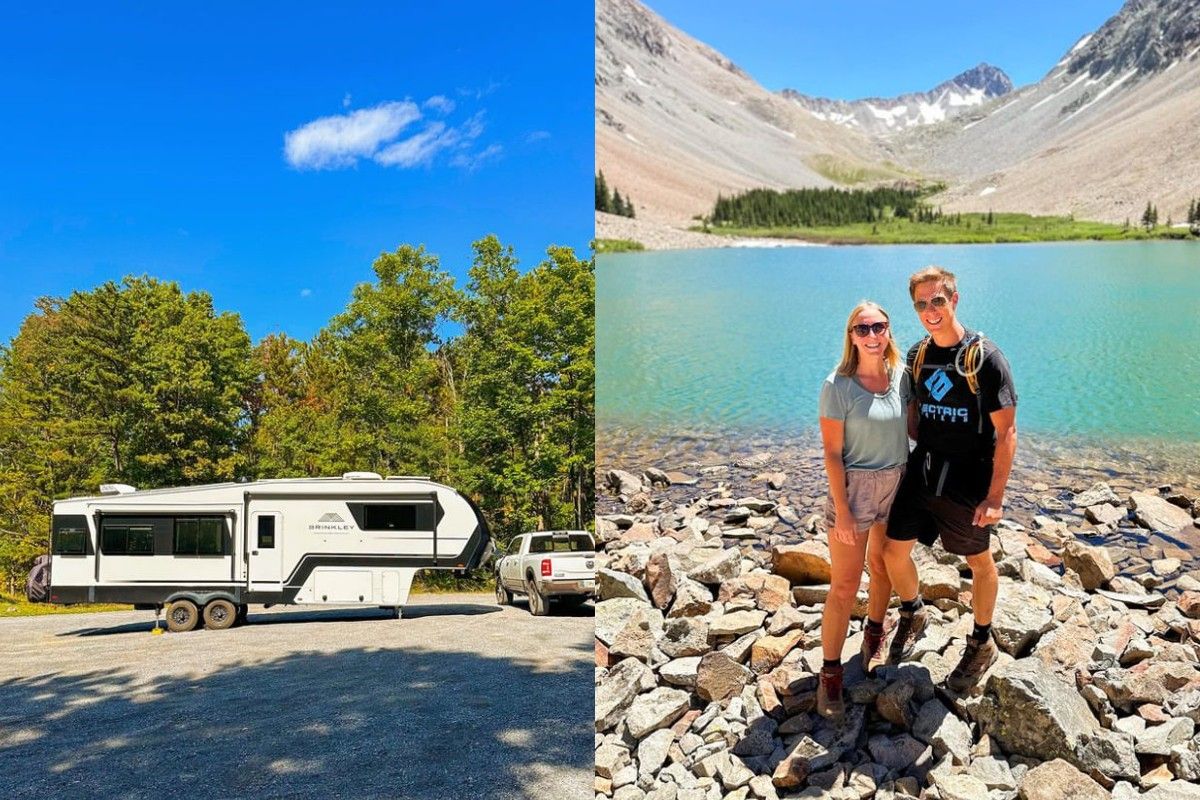 Подружжя живе у кемпері Подружжя живе у кемпері