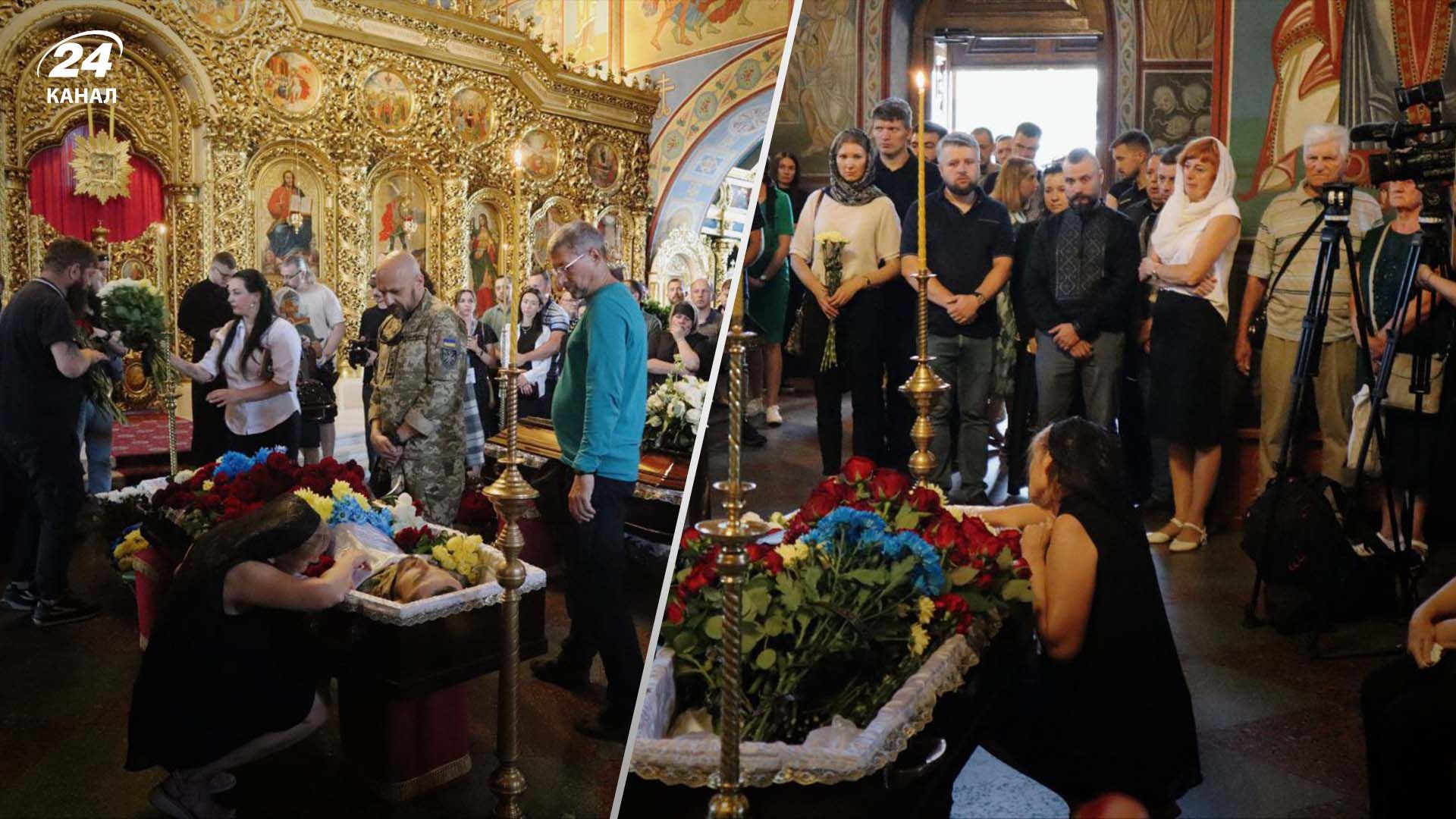 У Києві попрощалися з Ярославом Олійником та його дружиною У Києві попрощалися з Ярославом Олійником та його дружиною