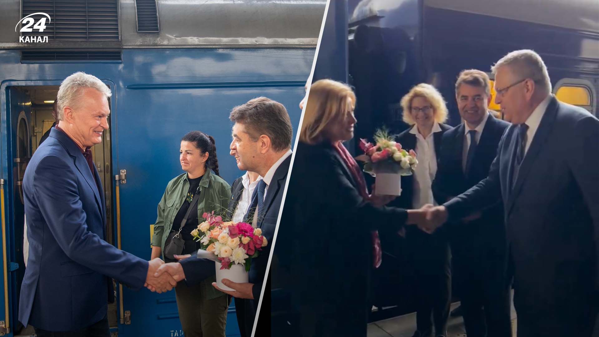 Науседа і Сіліня прибув у Київ Науседа і Сіліня прибув у Київ