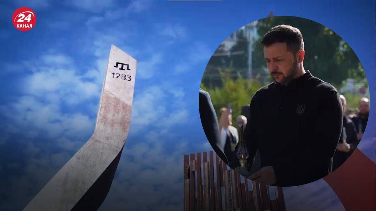 Зеленский принял участие в открытии Мемориал памяти геноцида крымскотатарского народа Зеленский принял участие в открытии Мемориал памяти геноцида крымскотатарского народа