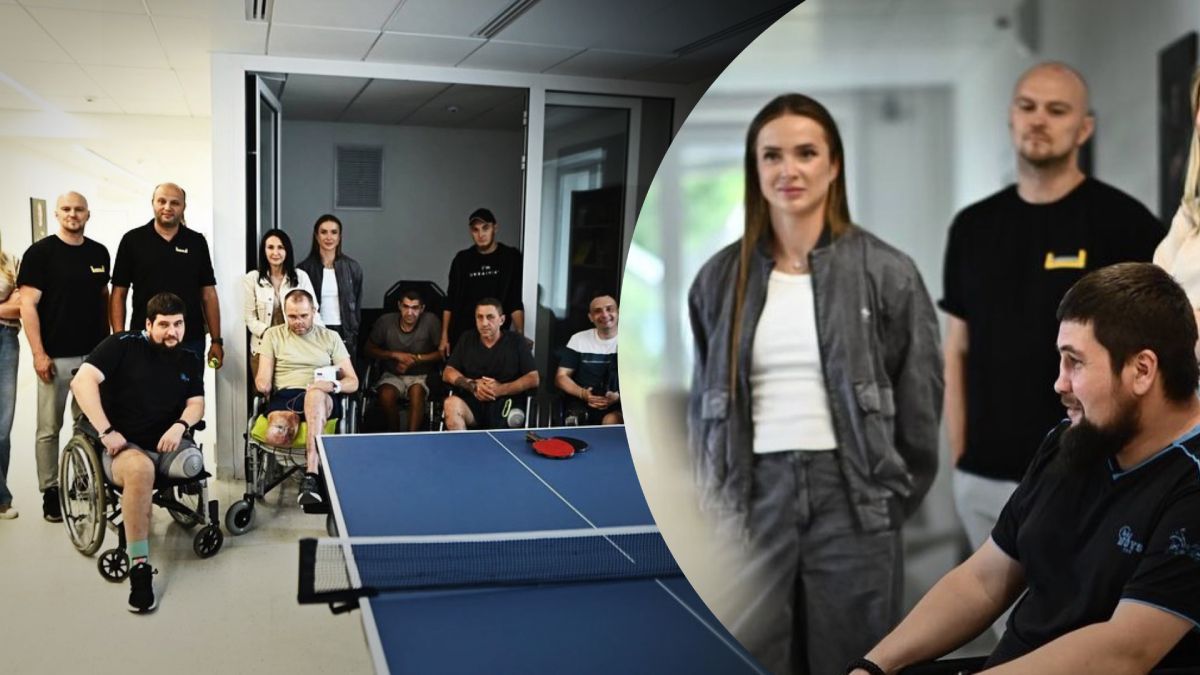 Еліна Світоліна приїхала в UNBROKEN - тенісистка підтримала поранених військових Еліна Світоліна приїхала в UNBROKEN - тенісистка підтримала поранених військових