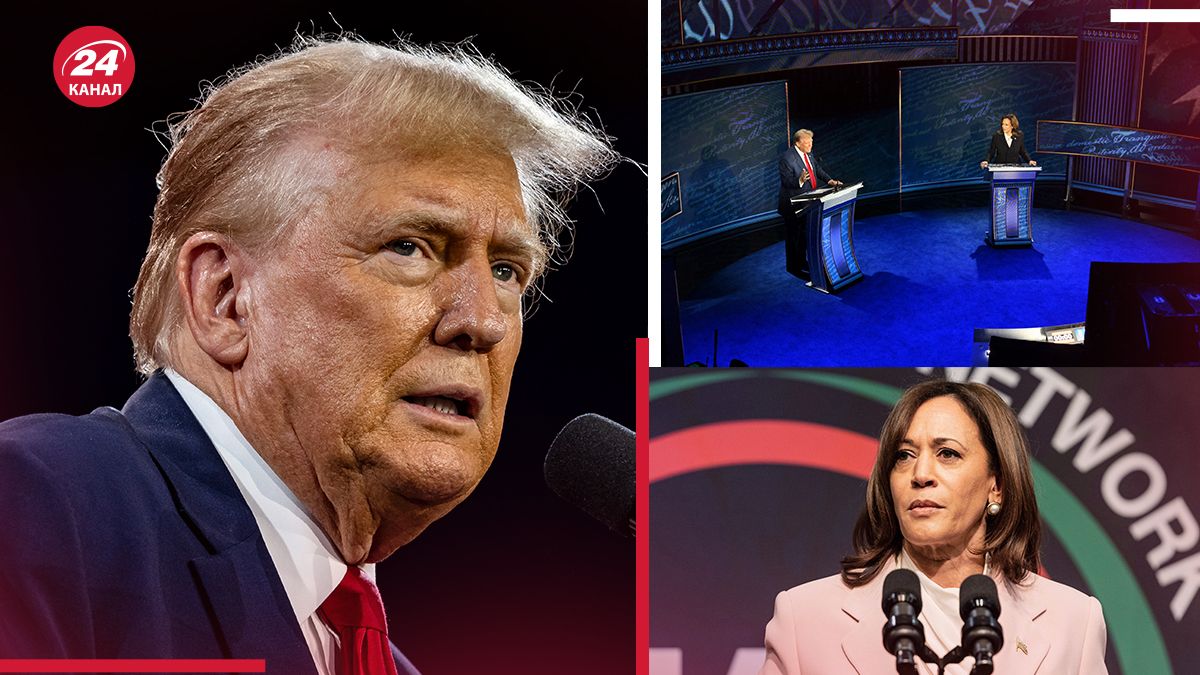 Відбулися дебати між Трампом і Гарріс Відбулися дебати між Трампом і Гарріс