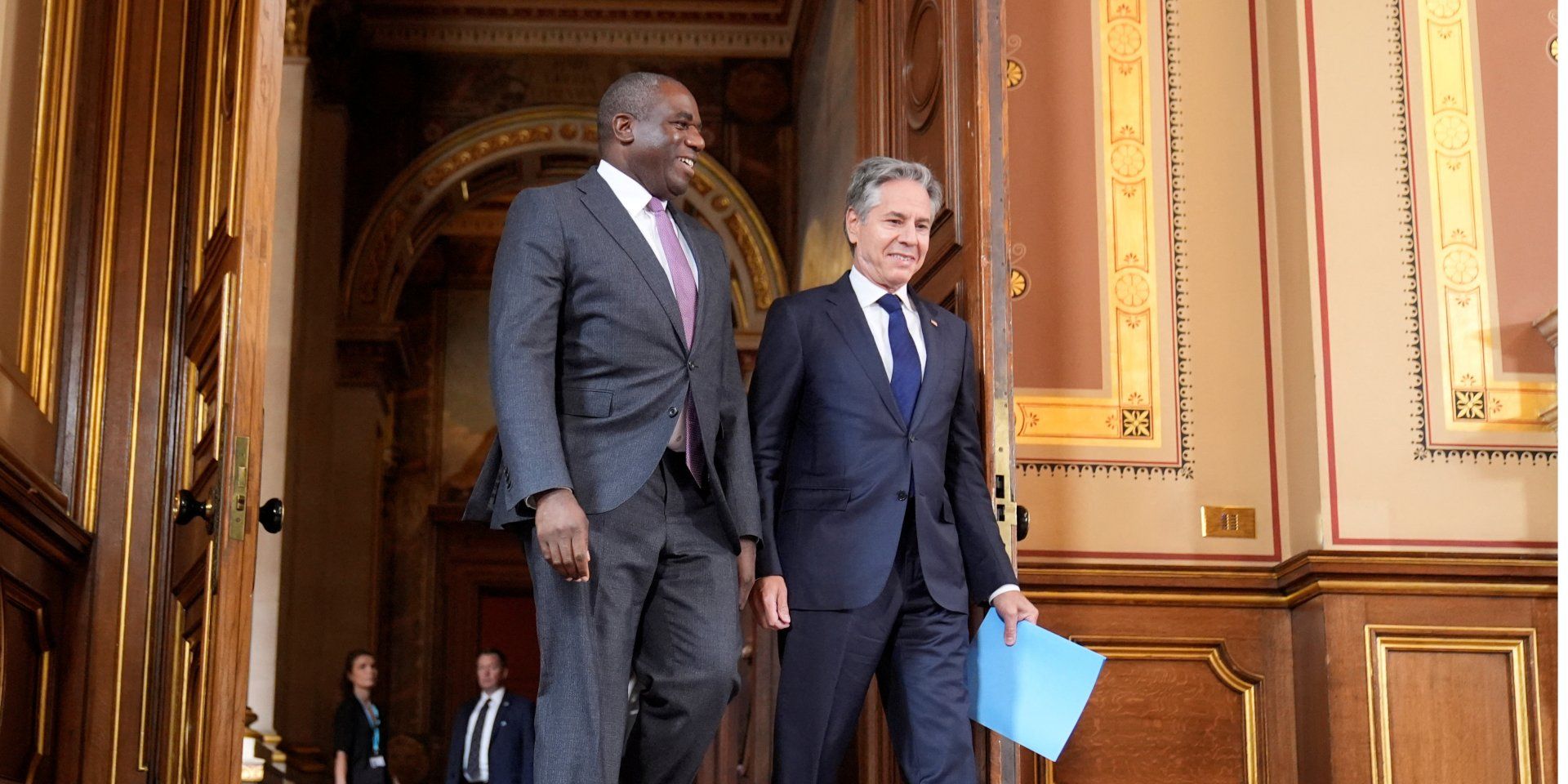 Девід Леммі і Ентоні Блінкен у Києві Девід Леммі і Ентоні Блінкен у Києві