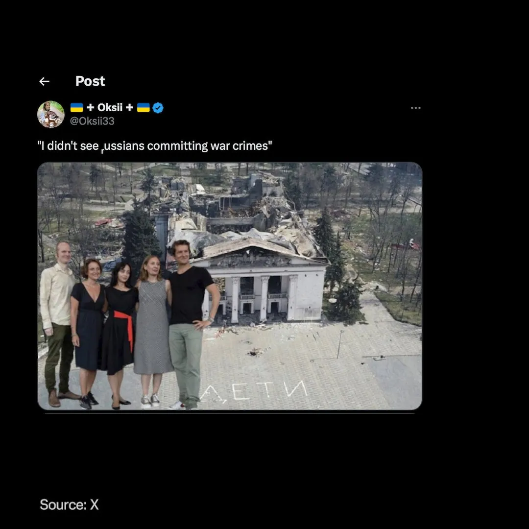 Украинцы создали флешмоб Украинцы создали флешмоб