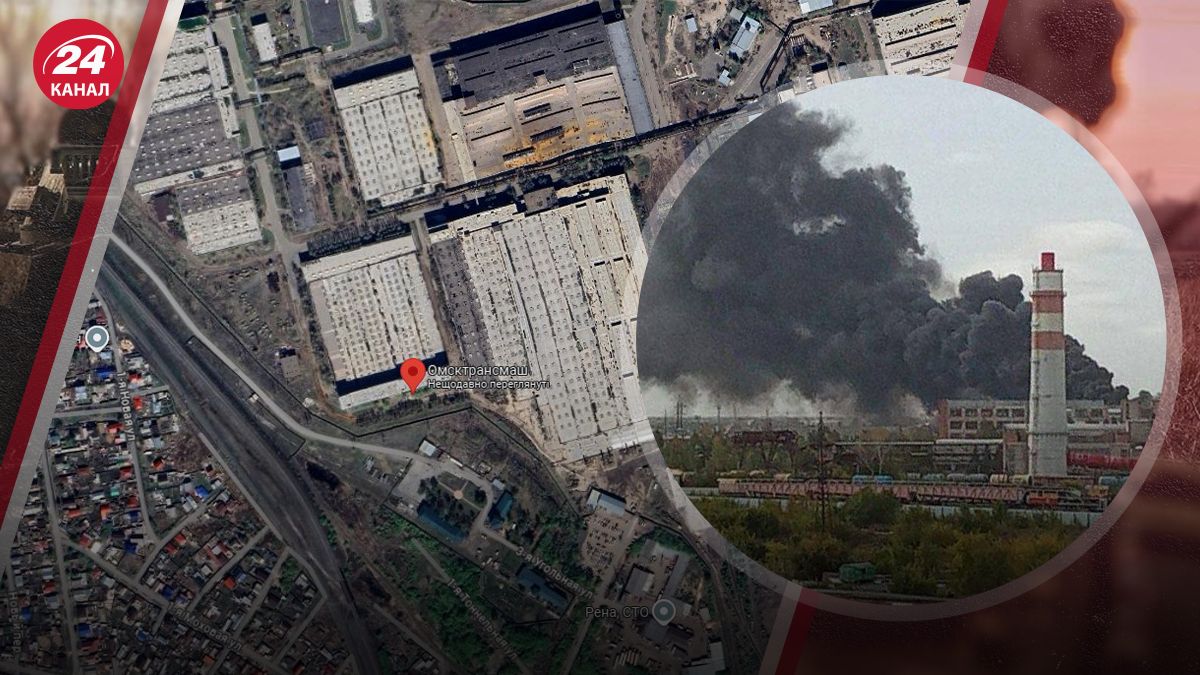 Де розташований "Омськтрансмаш" Де розташований "Омськтрансмаш"