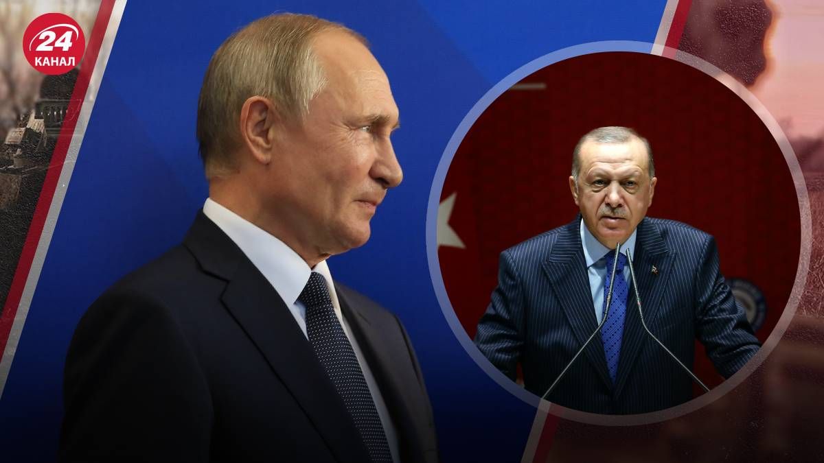 Путин заставляет Эрдогана согласиться на его условия Путин заставляет Эрдогана согласиться на его условия