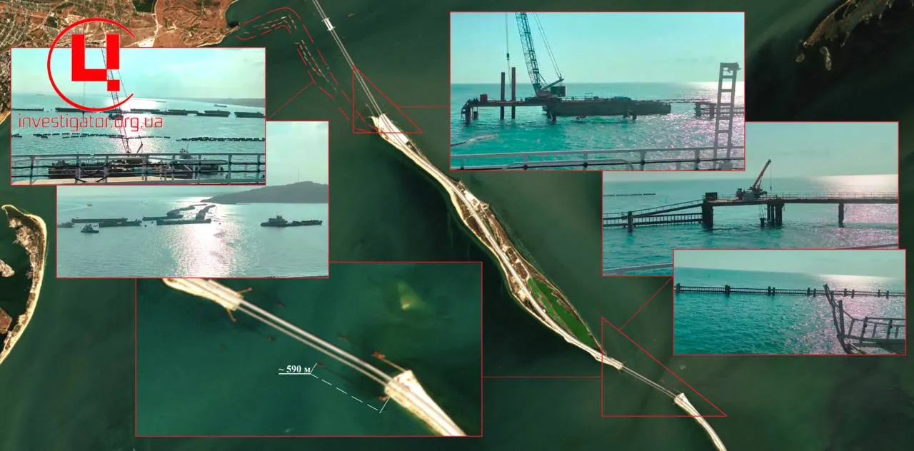 Заборы, которые защищают Крымский мост Заборы, которые защищают Крымский мост