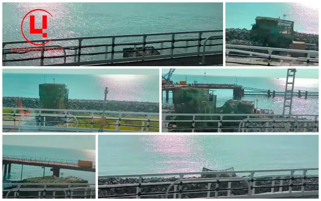 Позиции для защиты Крымского моста Позиции для защиты Крымского моста