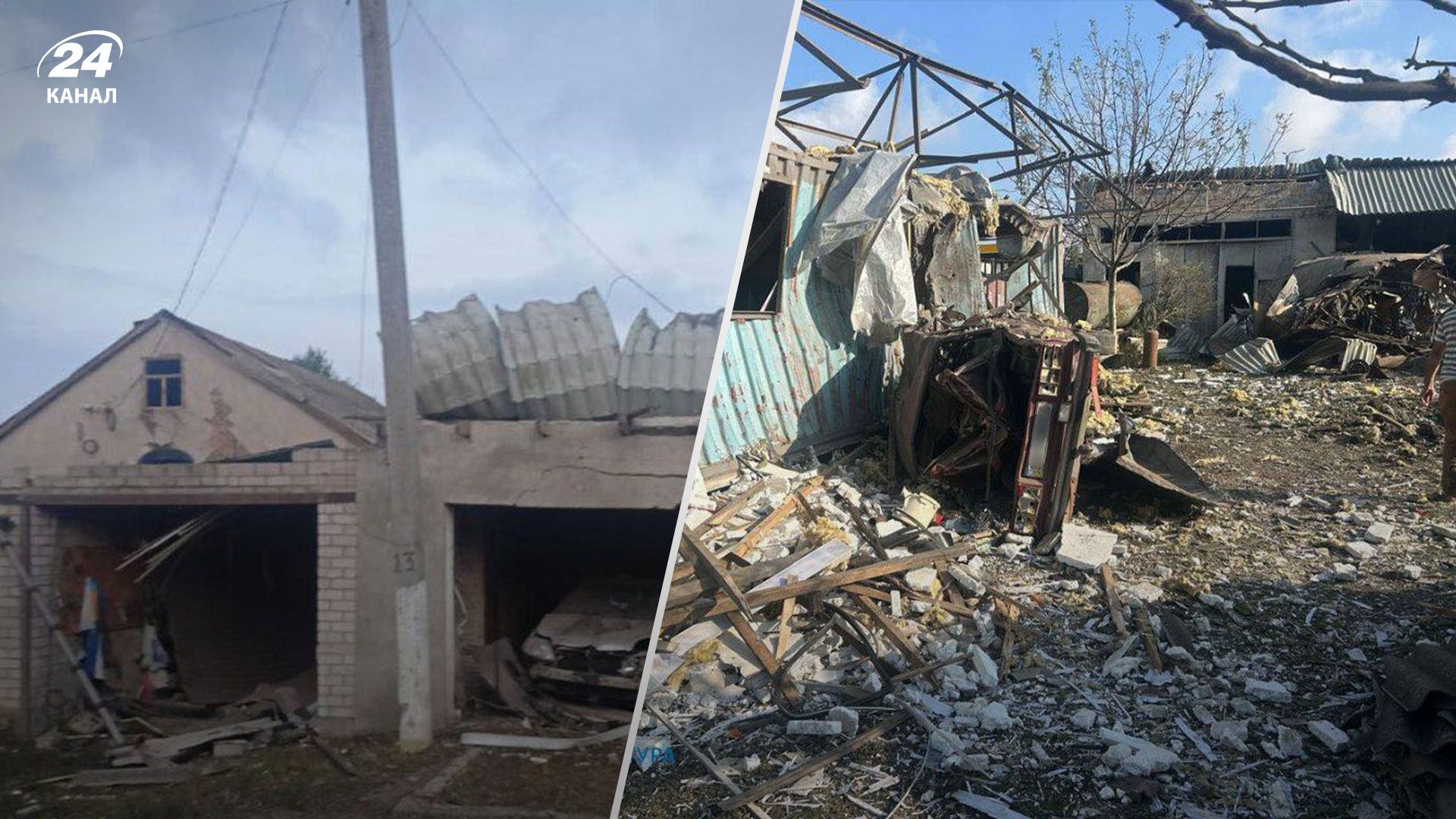 Наслідки атаки "Шахедів" на Одесу та область Наслідки атаки "Шахедів" на Одесу та область