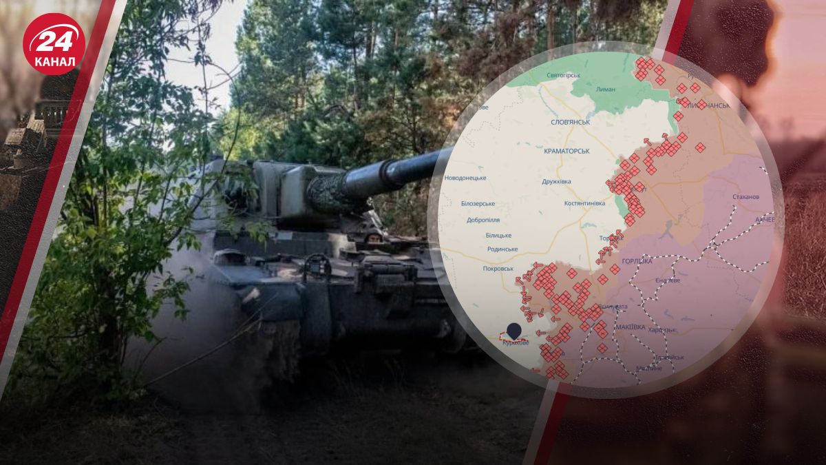 Просування росіян на Донеччині Просування росіян на Донеччині