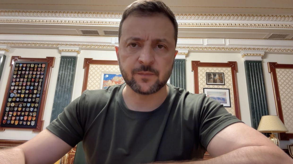 Обращение Владимира Зеленского Обращение Владимира Зеленского