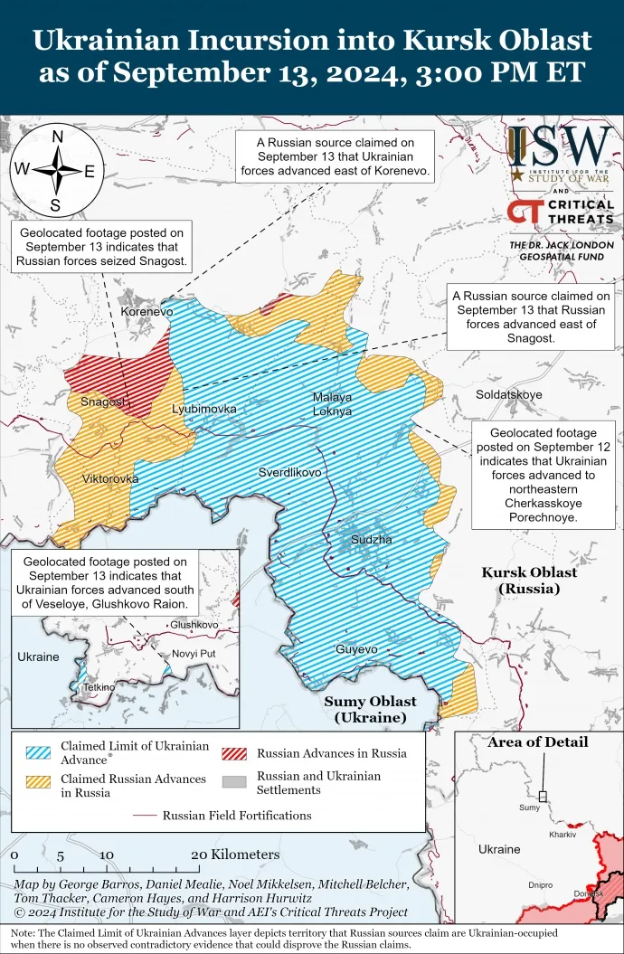 Карта бойових дій