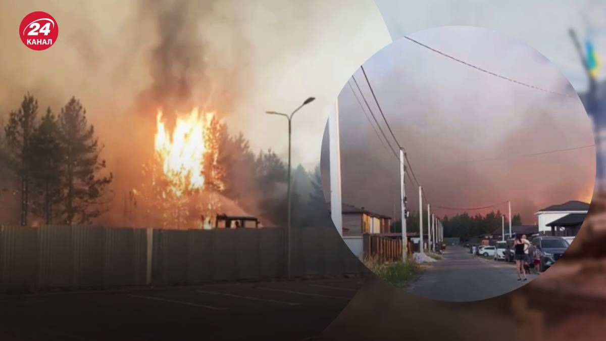 В Белгородской области масштабный пожар после прилета В Белгородской области масштабный пожар после прилета