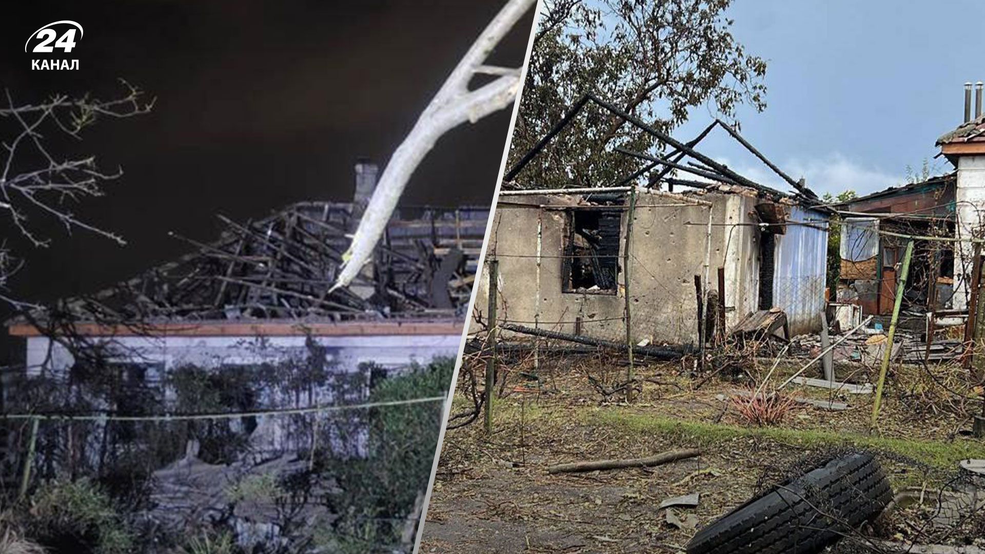 Наслідки обстрілу Одещини Наслідки обстрілу Одещини