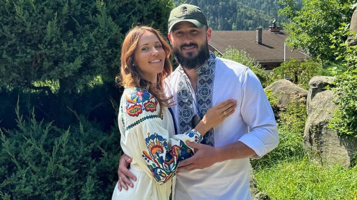 Наталка Денисенко з чоловіком Наталка Денисенко з чоловіком