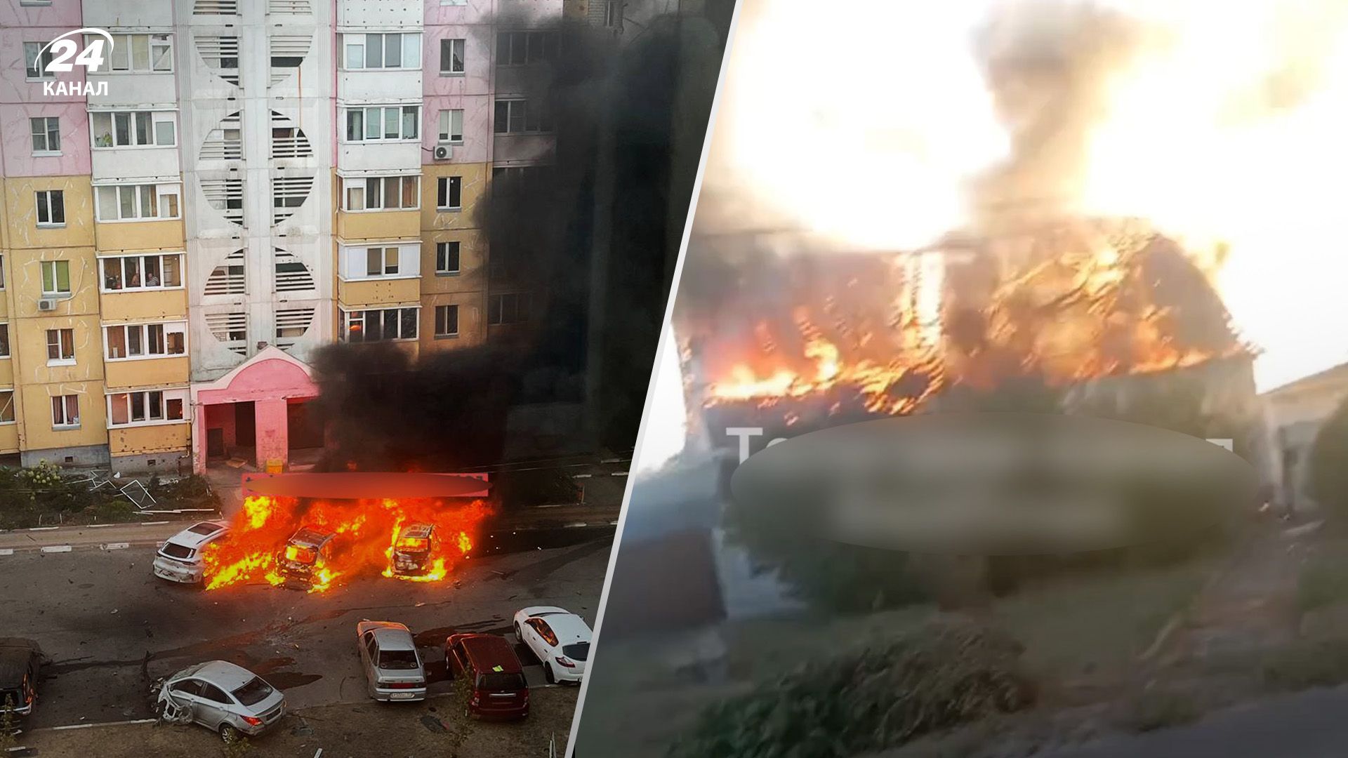 У Бєлгороді вранці лунали вибухи У Бєлгороді вранці лунали вибухи