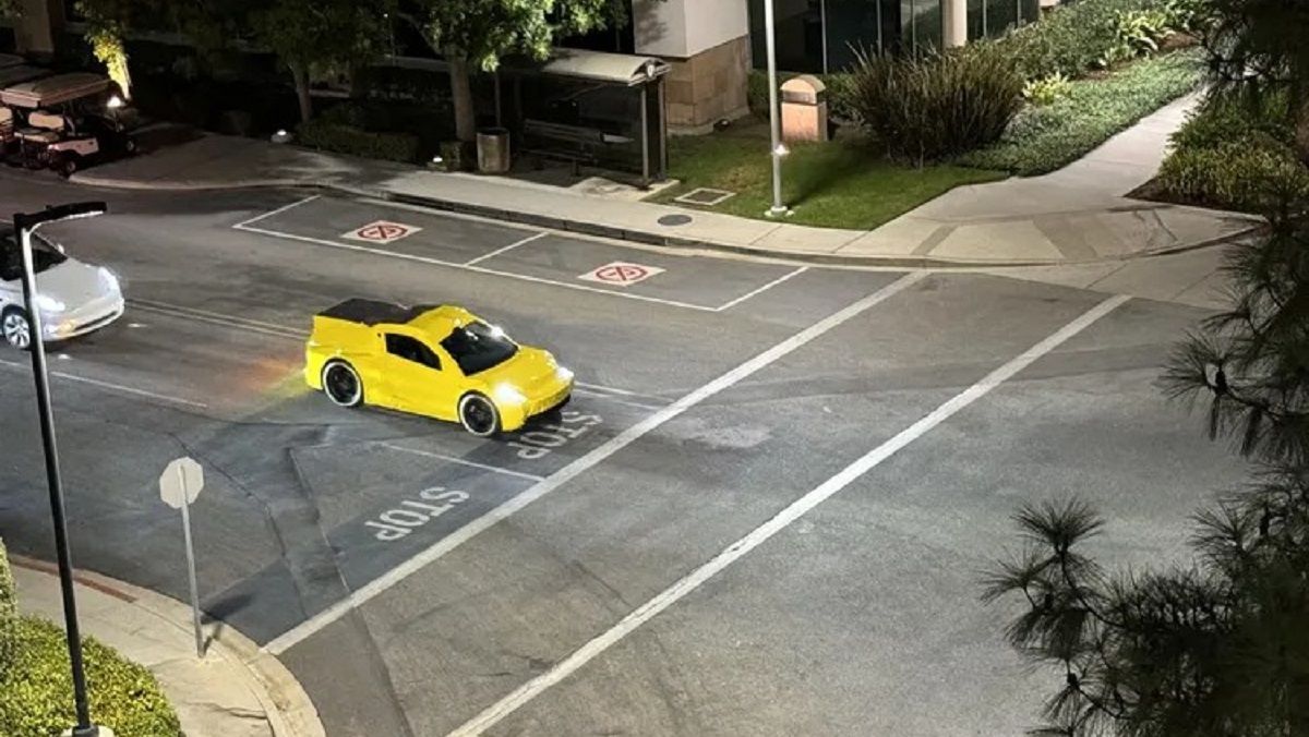 Ймовірний прототип Tesla Cybercab Ймовірний прототип Tesla Cybercab