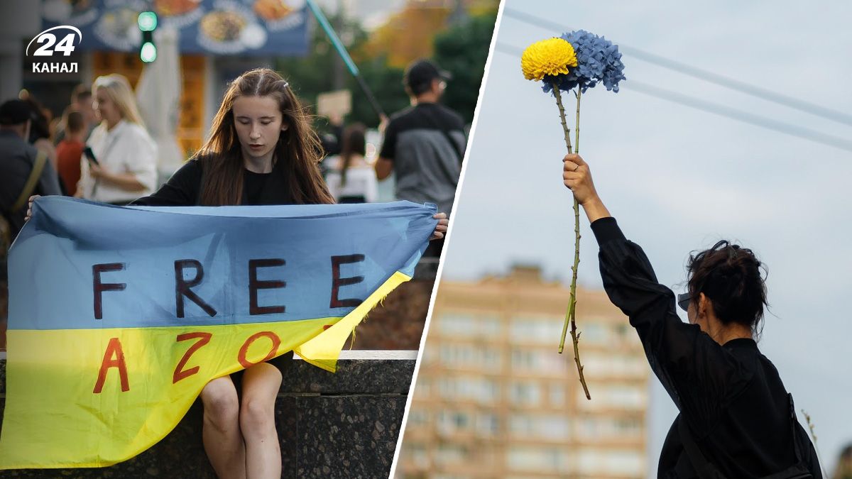 Київська акція на підтримку полонених - 24 Канал Київська акція на підтримку полонених - 24 Канал