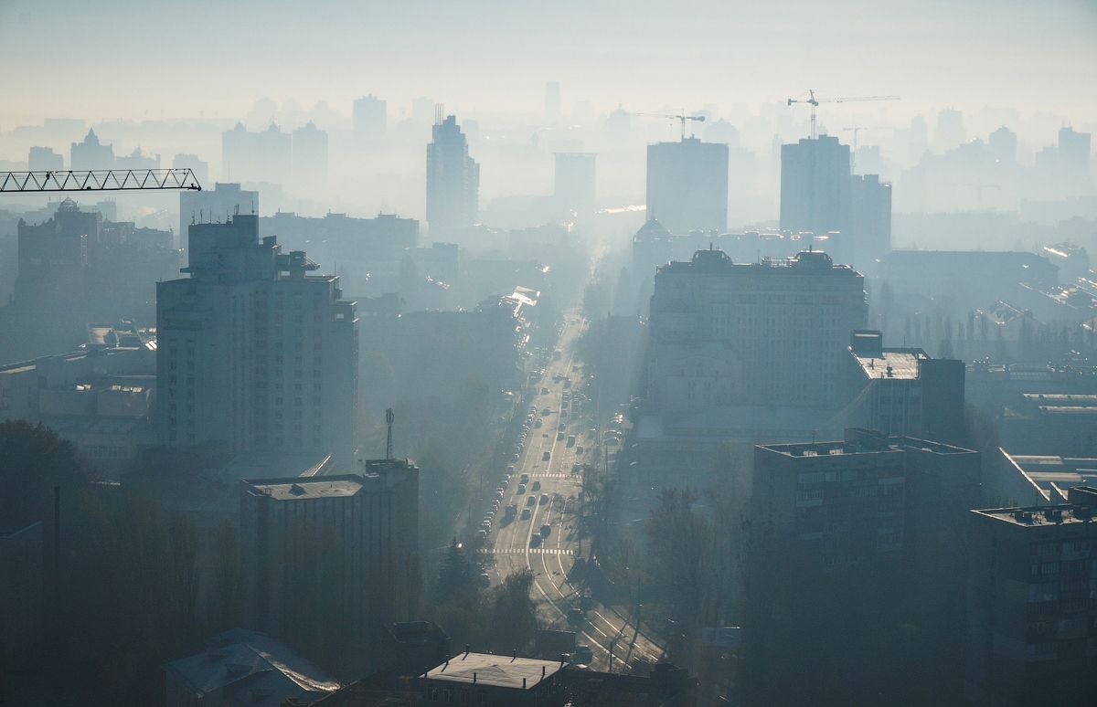 Забруднене повітря в Києві 2024 Забруднене повітря в Києві 2024