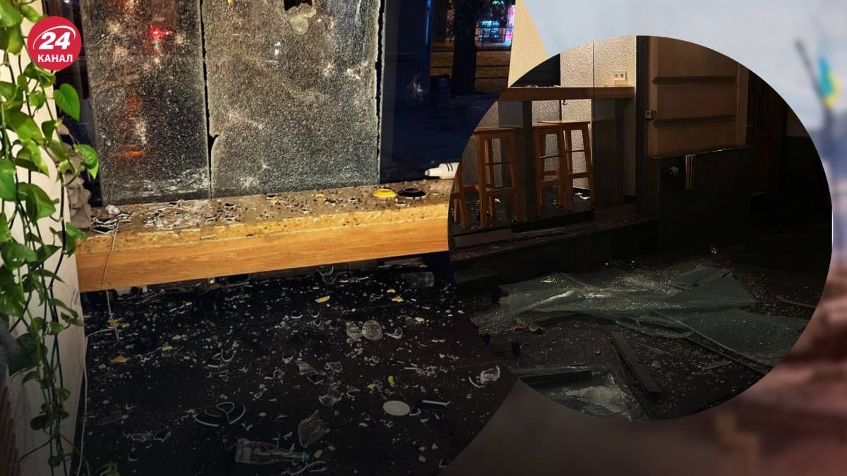 У центрі Львова чоловік розтрощив кав'ярню У центрі Львова чоловік розтрощив кав'ярню