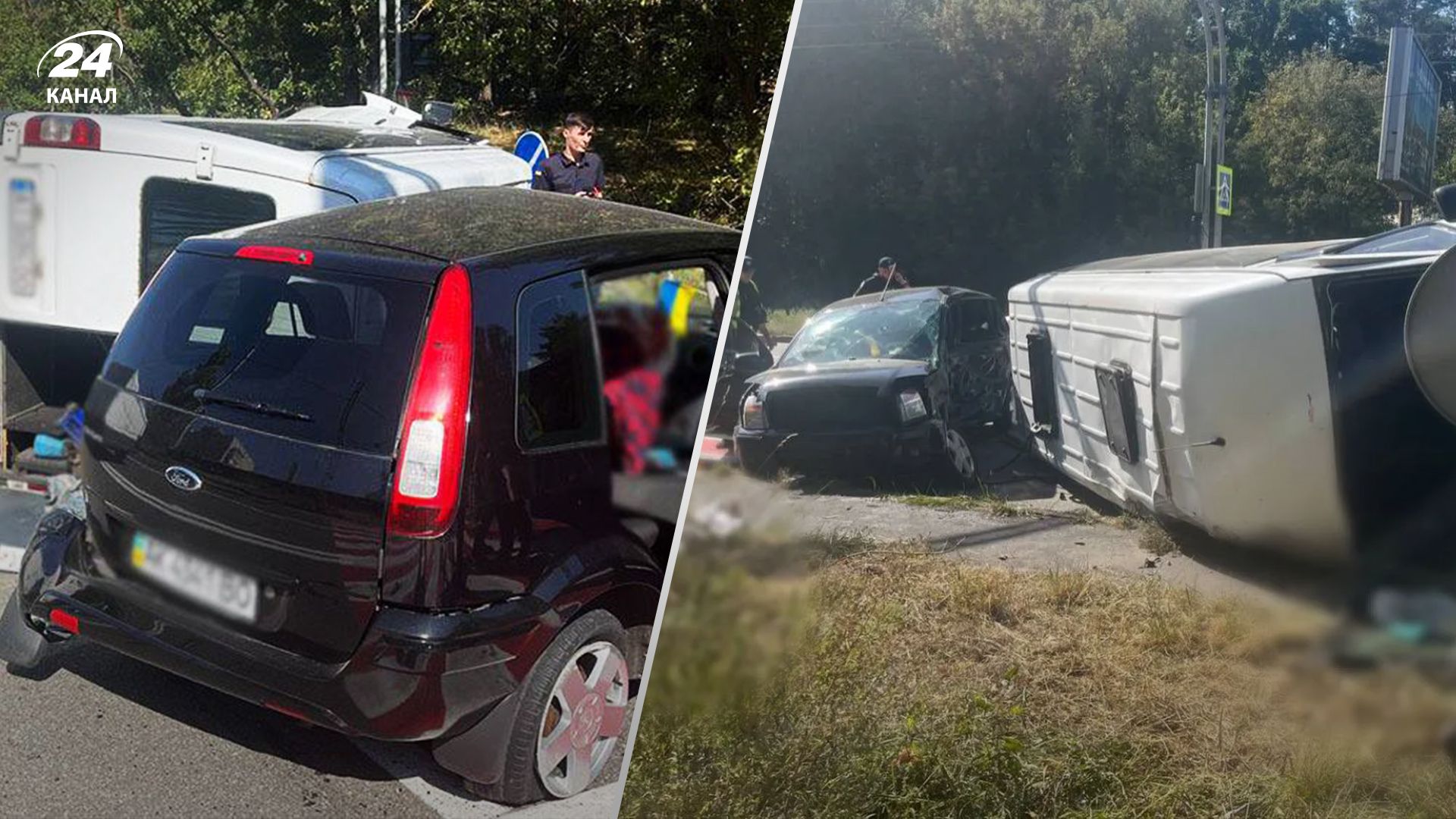 У Києві сталася моторшна аварія на Столичному шосе У Києві сталася моторшна аварія на Столичному шосе