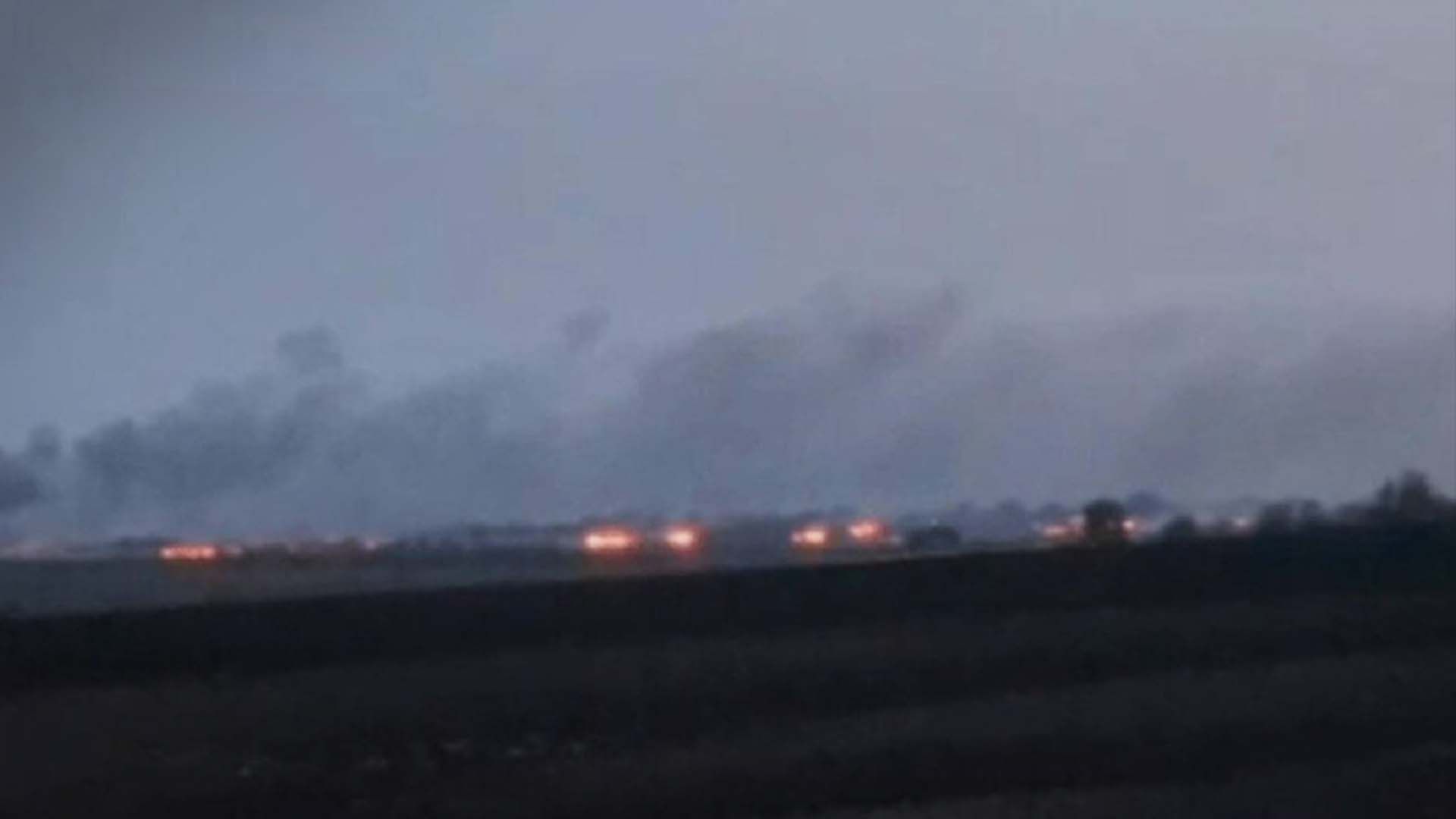 ВМС підтвердили влучання у російські склади на Донеччині ВМС підтвердили влучання у російські склади на Донеччині