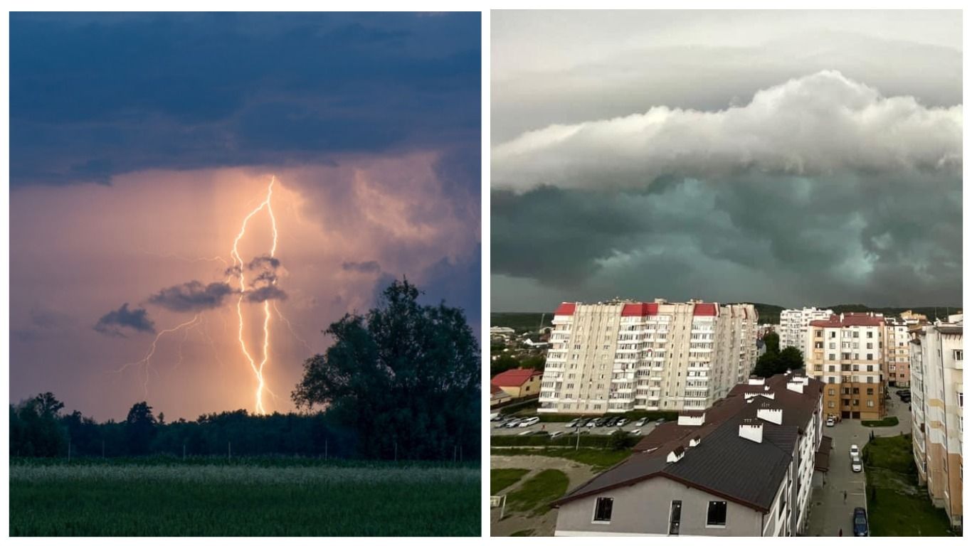 Львів та область накриє гроза з градом - 24 Канал Львів та область накриє гроза з градом - 24 Канал