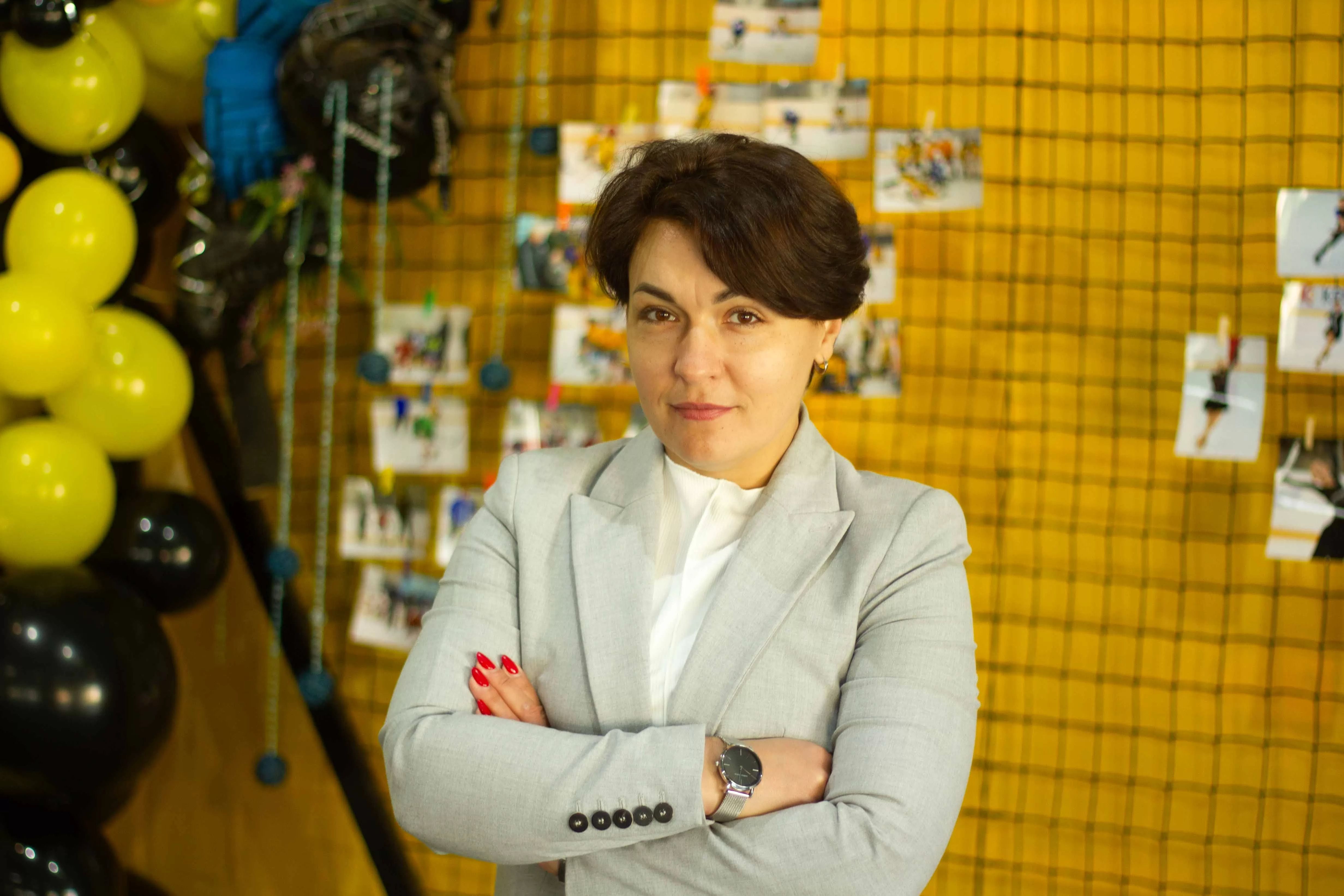 Юлия Цисаренко, директор дворца Льодограй Юлия Цисаренко, директор дворца Льодограй