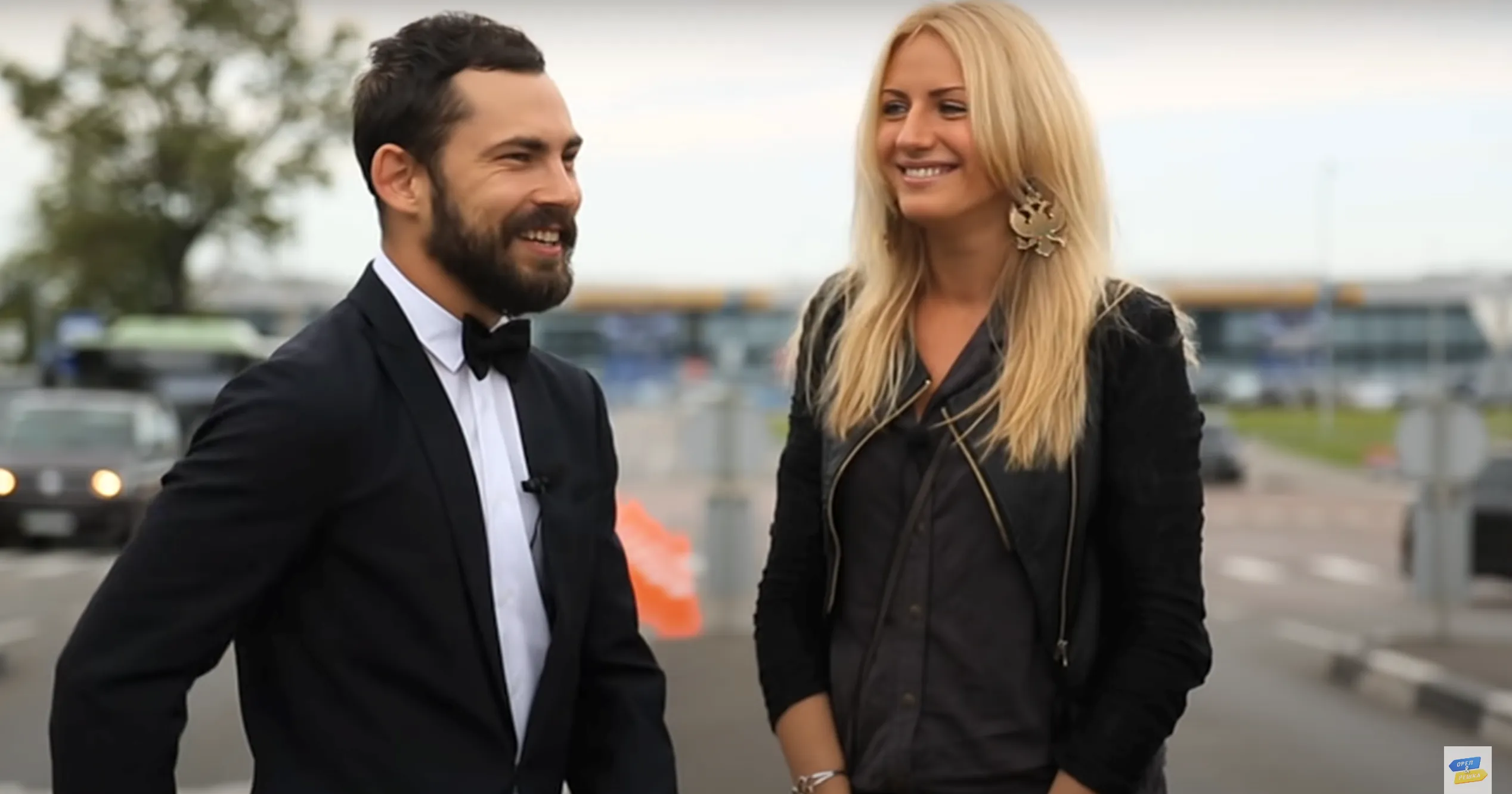 Андрій Бєдняков і Леся Нікітюк у програмі Орел і решка Андрій Бєдняков і Леся Нікітюк у програмі Орел і решка