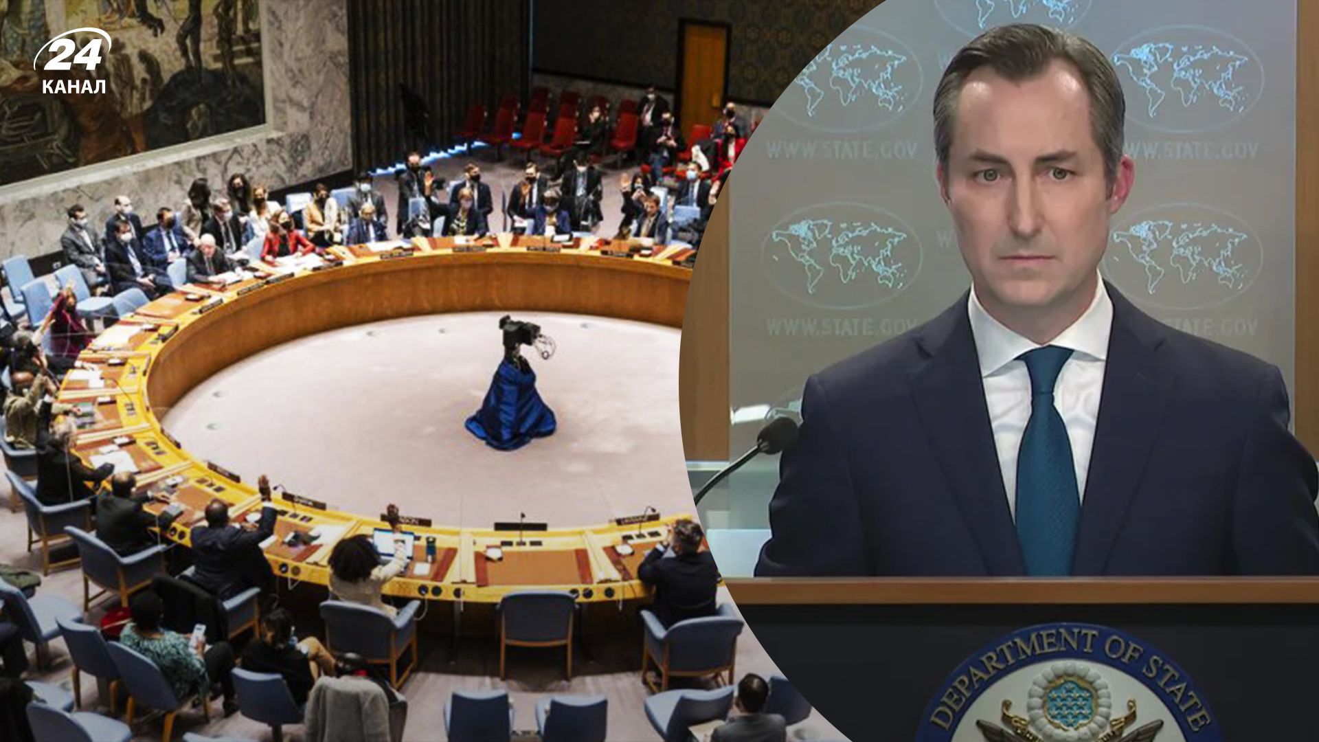 У Держдепі США відповіли щодо можливості виключити Росію з Радбезу ООН У Держдепі США відповіли щодо можливості виключити Росію з Радбезу ООН