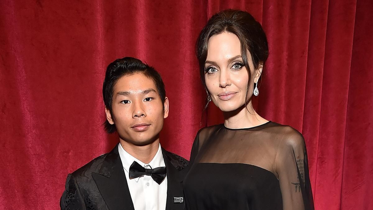 Анджелина Джоли с сыном Паксом Анджелина Джоли с сыном Паксом