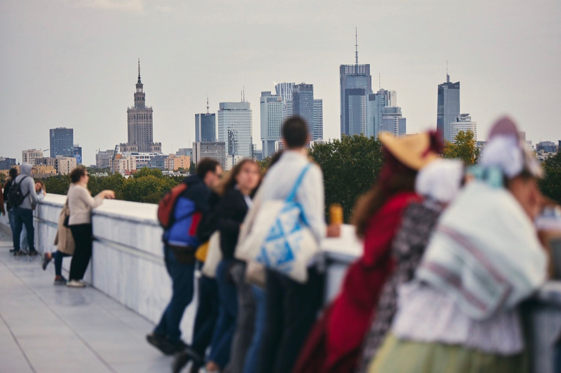 Оглядовий майданчик в Музеї історії Польщі Оглядовий майданчик в Музеї історії Польщі