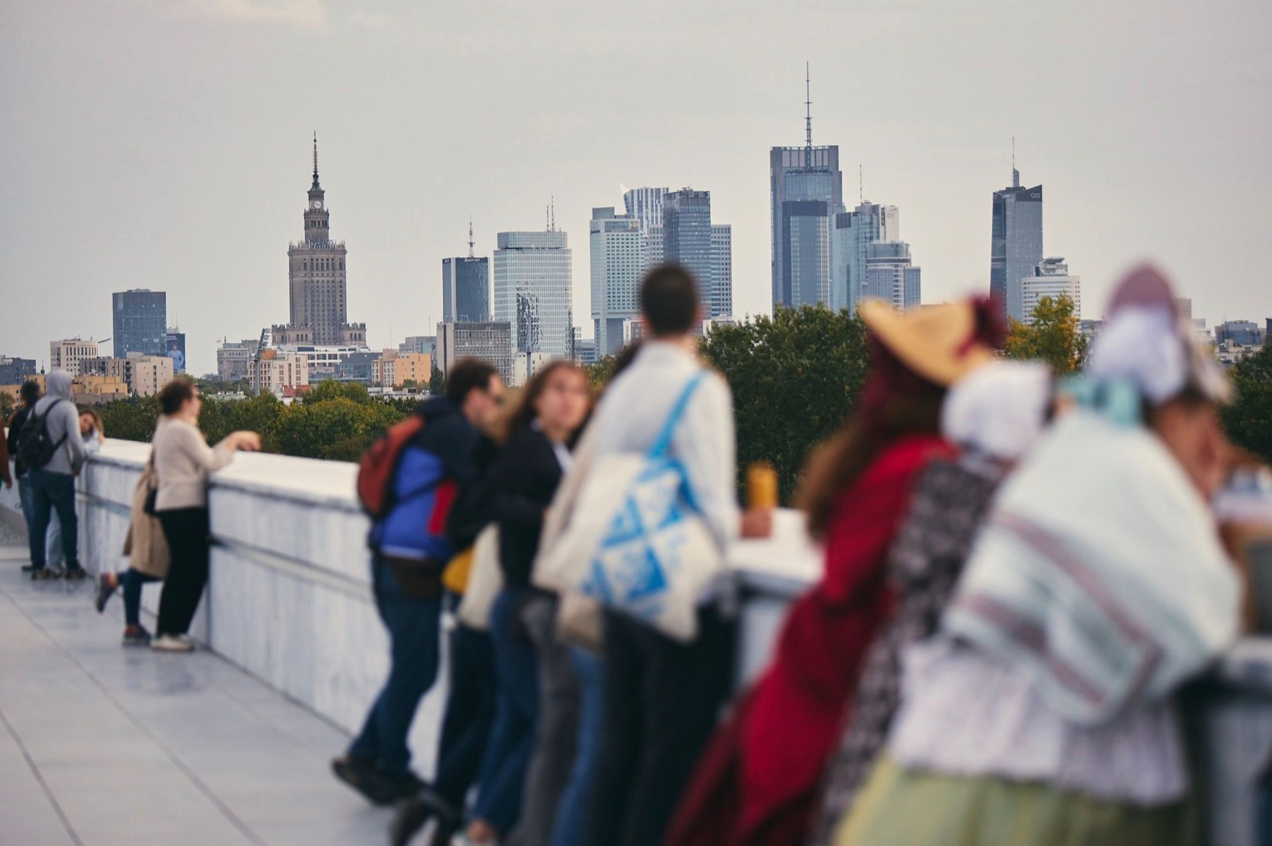 Смотровая площадка в Музее истории Польши Смотровая площадка в Музее истории Польши