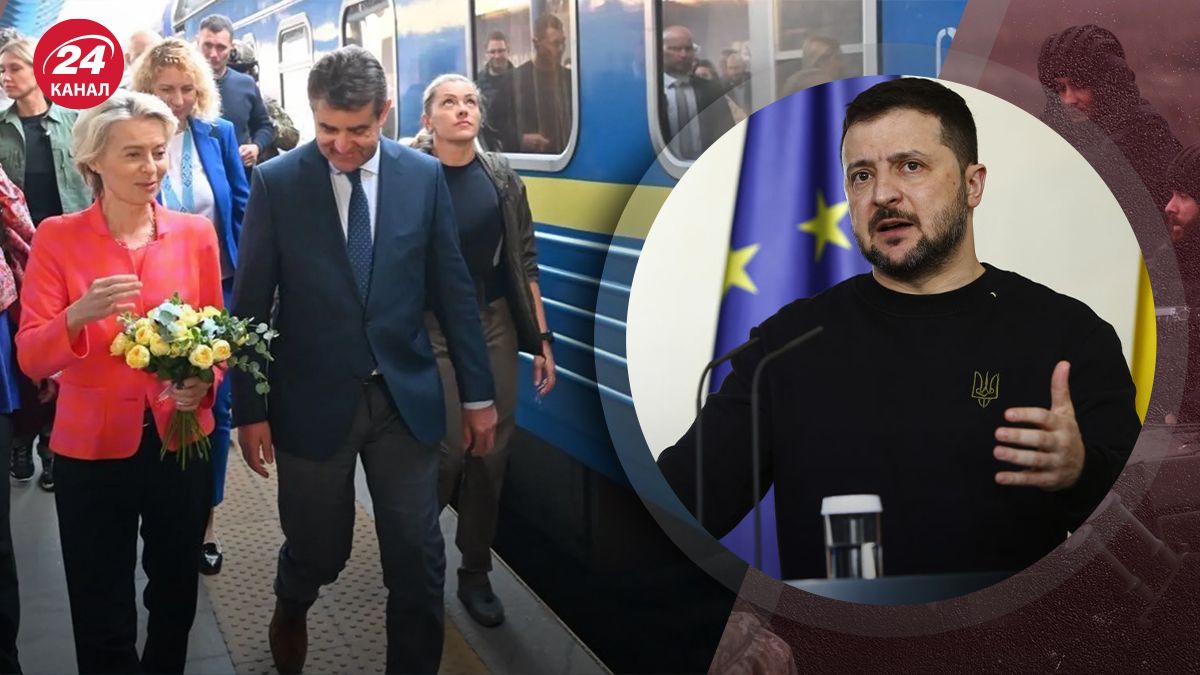 Урсула фон дер Ляєн приїхала у Київ Урсула фон дер Ляєн приїхала у Київ