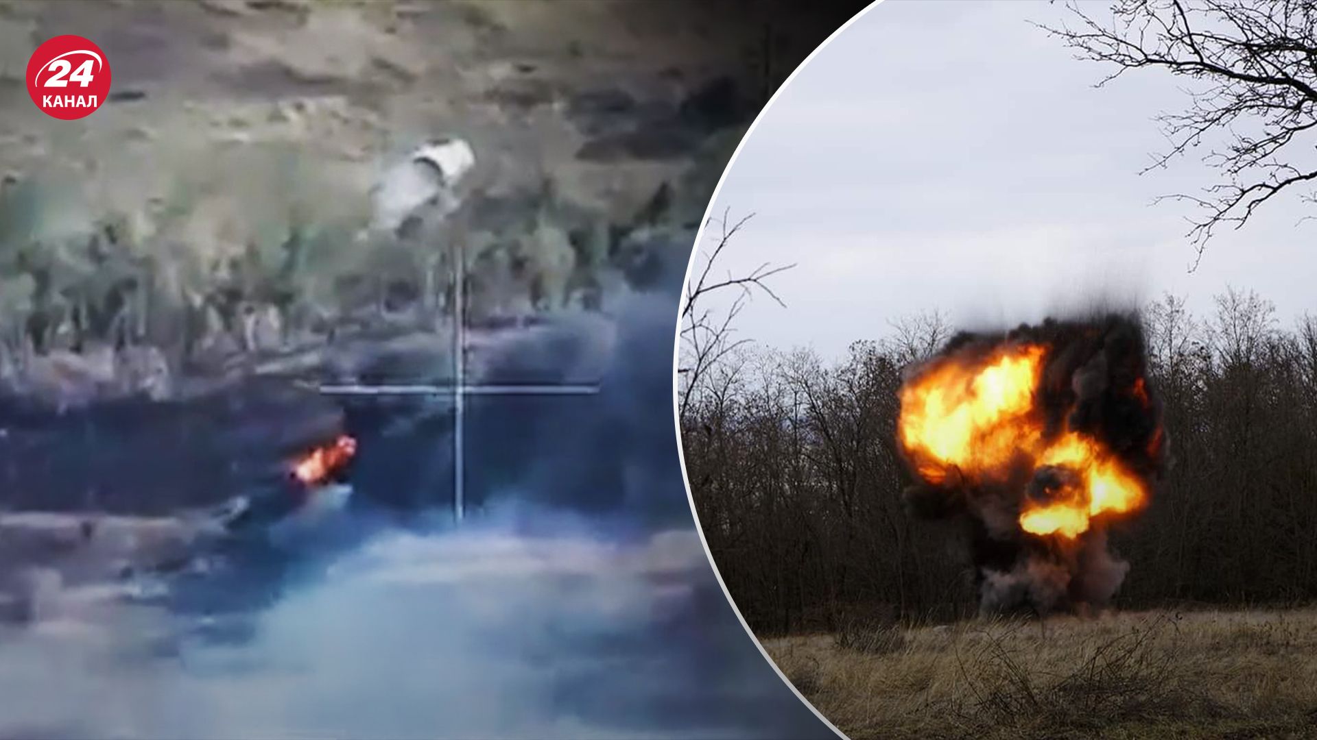 Третья штурмовая уничтожила колонну российской техники Третья штурмовая уничтожила колонну российской техники