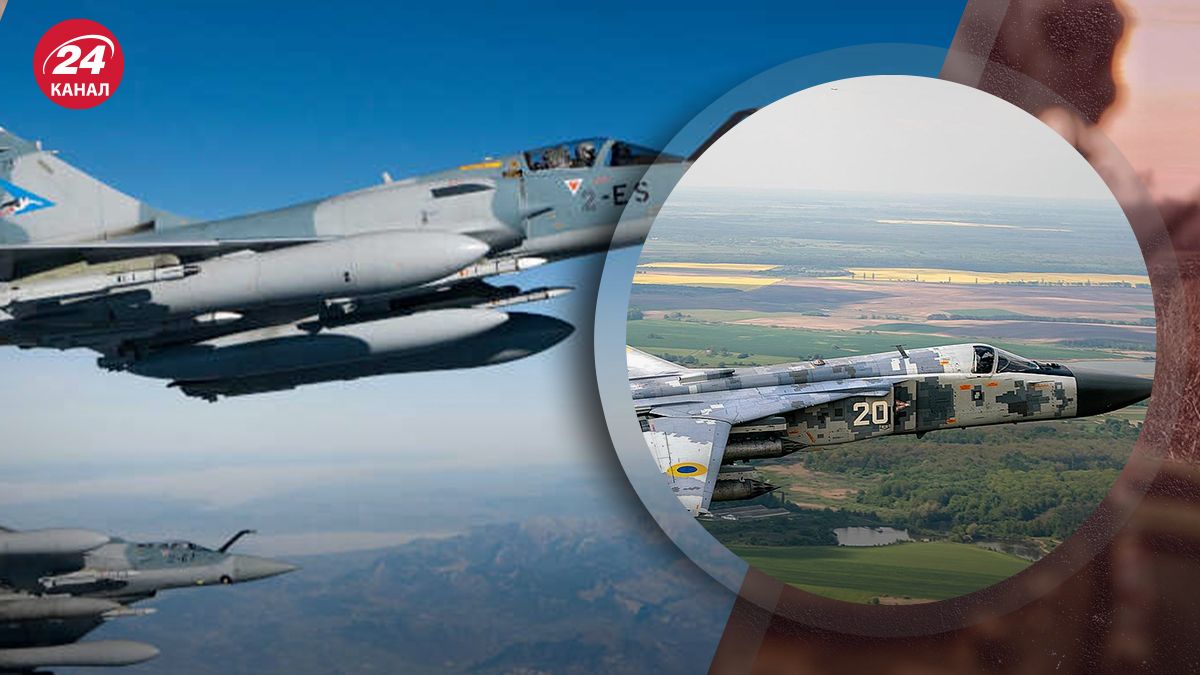 Французькі Mirage 2000 можуть замінити українські бомбардувальники Су-24 Французькі Mirage 2000 можуть замінити українські бомбардувальники Су-24