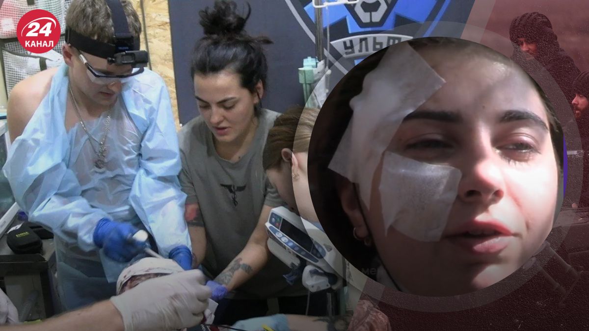 Бойова медикиня Оля розповіла про поранення Бойова медикиня Оля розповіла про поранення
