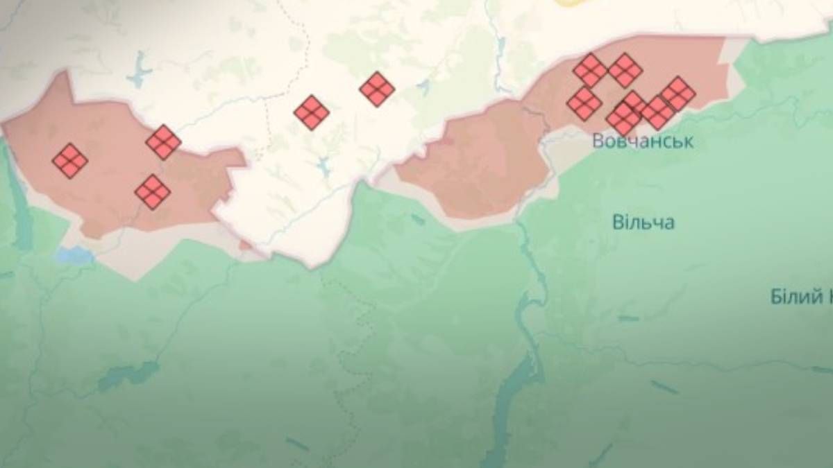 Путинская армия стала к обороне на Харьковском направлении Путинская армия стала к обороне на Харьковском направлении