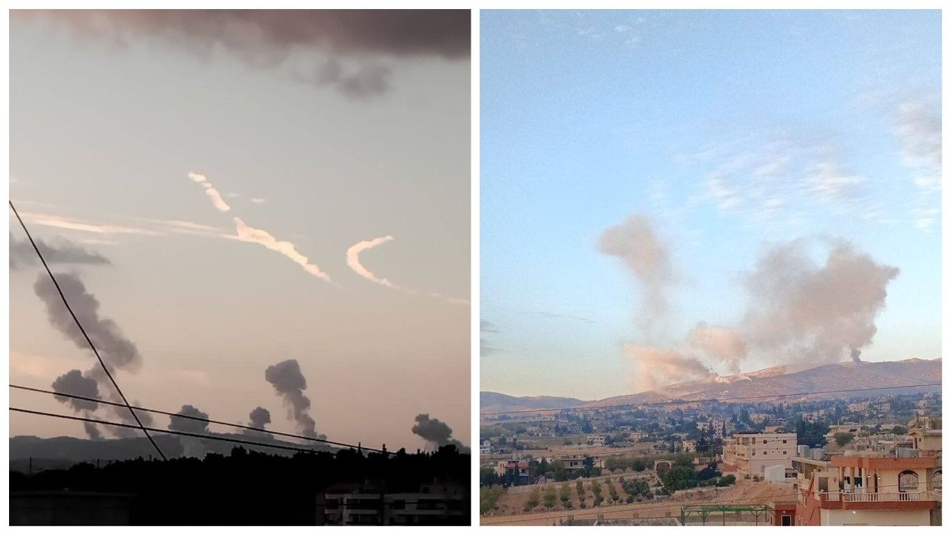 Израиль массированно ударил по ячейкам Хезболлы в Ливане - 24 Канал Израиль массированно ударил по ячейкам Хезболлы в Ливане - 24 Канал