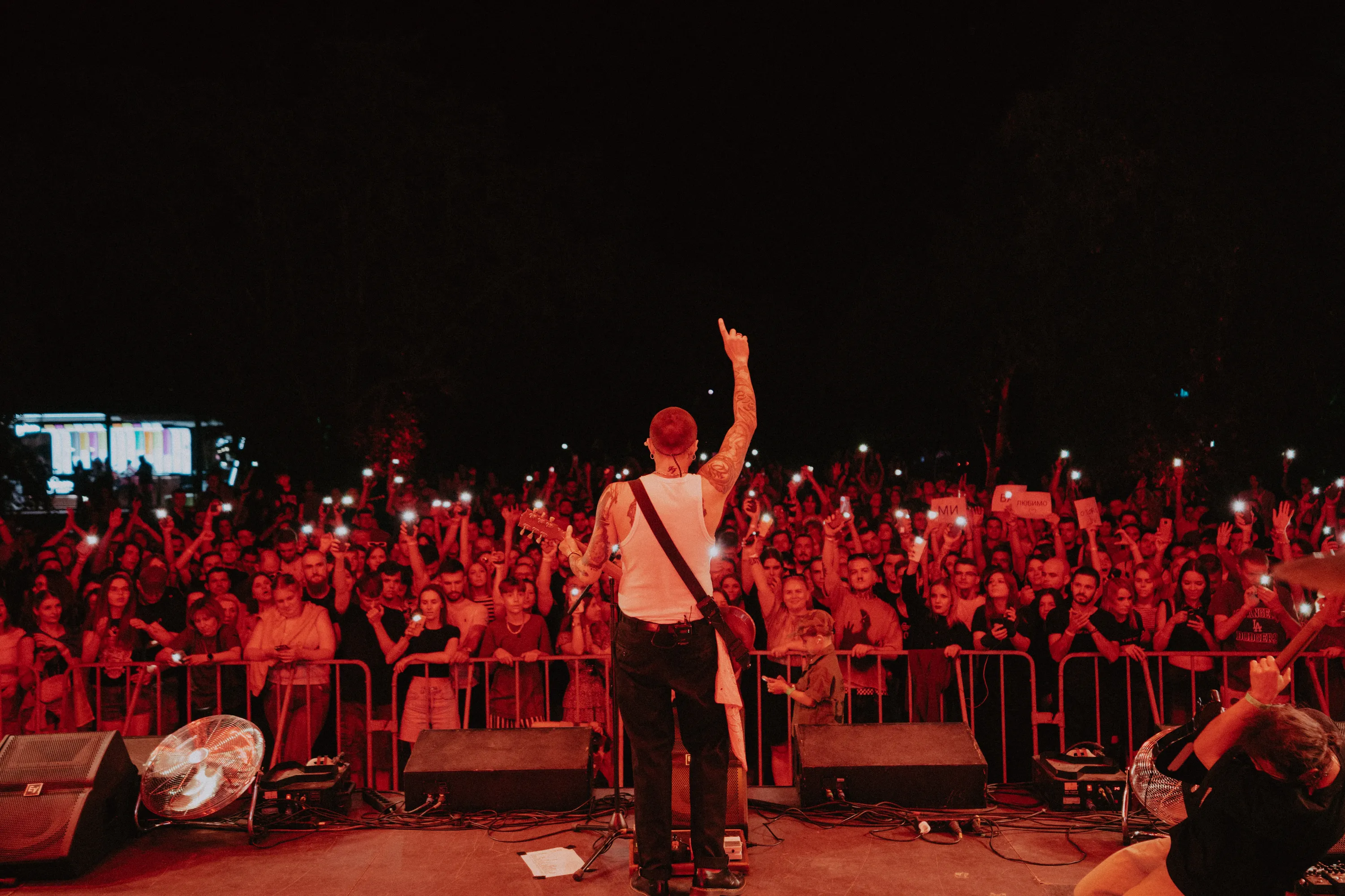 Женя Галич на концерте